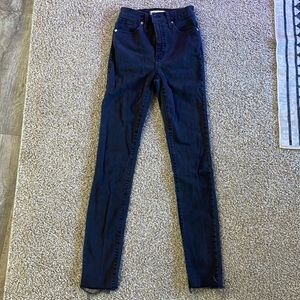 Madewell stretch skinny jeans
